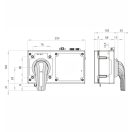 Telergon INT UM-C1A230Z motor/1 230VAC 20Nm 200-250-315A CHOS (CCF) átkapcsolókhoz
