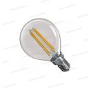 Led izzó E14 kisgömb 4W 465lm 4100K 3 év garancia Z74231 EMOS