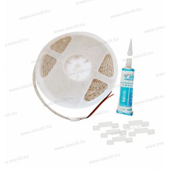   OMU Lighting 12V DC kültéri LED szalag 4,8W 480lm/m 4000K IP65 SMD5050 30LED/m 2év 5m