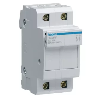 HAGER L502PV Biztosítós szakaszoló 2P DC 1000V L38