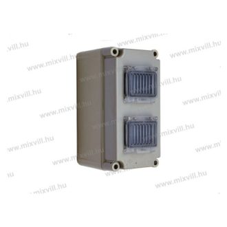   Csatári Plast PVT-1530-ÁK 2x4 8 modulos tokozat, elosztószekrény csapfedeles CSP 31104001