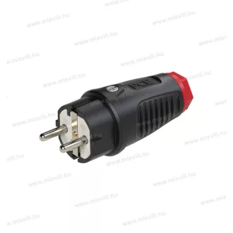   MXG-21 gumi dugvilla PIROS GYŰRŰVEL IP54 250V 16A (PCE 0511-sr)