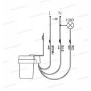 OMU system WS301 kültéri alkonykapcsoló 230V 6A IP44 5-15lux