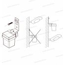 OMU system WS301 kültéri alkonykapcsoló 230V 6A IP44 5-15lux