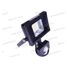 V-TAC SKU-5701 SMD SLIM LED reflektor 50W 3000K 120° vil.szög 4000lm mozgásérzékelős fekete