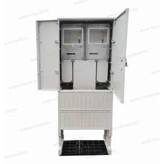   PVT K-L Ikerházi mérés 2x Általános fogyasztás mérés szakaszolóval fogadó oldalon 1108/2022 17615 Cs