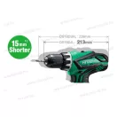 Hitachi DS18DJL-3Ah Li-ion Akkus fúró-csavarozó Hitboxban 3,0Ah 2 akksi