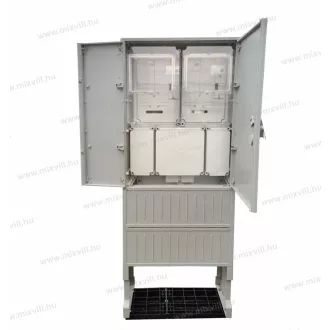   PVT K-L ikerházi mérés 2x Általános fogyasztás mérő sorkapoccsal fogadó oldalon 827/2022