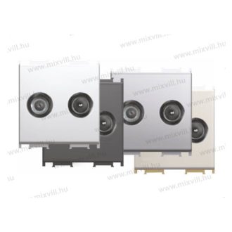 MODUL SAT-TV aljzat végzárós ezüst 1dB (17880) KM25ES