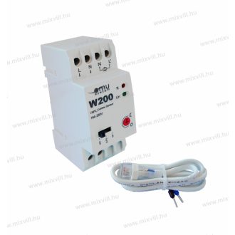   OMU system W200 alkonykapcsoló szenzorral érzékelővel 230V 16A 5-150lux