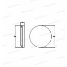 OMU Lighting LMK215418CCT 18W 3CCT LED mennyezeti lámpa kerek 1800lm állítható színhőmérséklet IP54