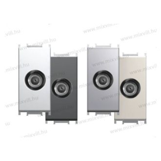   MODUL SAT aljzat végzárós ezüst 1dB 5÷2400 MHz KM16ES(17930)