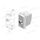 MODUL SAT aljzat végzárós fehér 1dB 5÷2400 MHz KM16PW(17928)