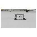 OMU system PD-KM45-3M-SS padlódoboz 3 modul KM45 modulokhoz rozsdamentes acél soft pop-up tetővel re