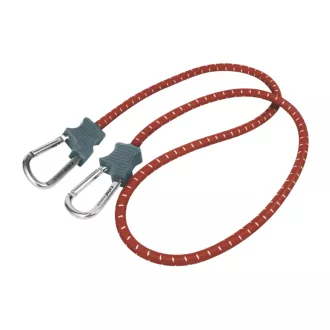   Extol 8861112 gumipók 1 db, 80cm × 10mm, mindkét végén karabínerrel, extra erős gumi