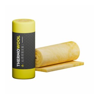   Thermowool Basic 10/5 cm üveggyapot mennyezeti hőszigetelés 0,039W/m2K 7500x1200x100mm 18 m2/tekercs/5cm