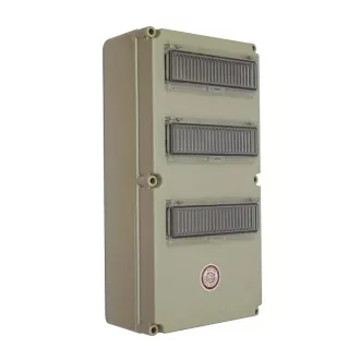   Csatári Plast PVT-3060-ÁK 3x12 36 modulos tokozat, elosztószekrény CSP 36107000