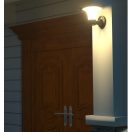 OMU Lighting SOL-LEL-15W-WALL-B szolar LED fali lámpa mozgásérzékelős ELEGANT 15W 2200lm 4000+6000K 