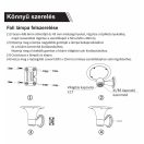 OMU Lighting SOL-LEL-15W-WALL-B szolar LED fali lámpa mozgásérzékelős ELEGANT 15W 2200lm 4000+6000K 