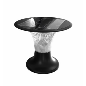   OMU Lighting SOL-LEL-15W-STAND-B szolar kültéri LED lámpa ELEGANT 15W 2200lm 4000+6000K fekete