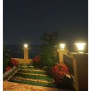 OMU Lighting SOL-LEL-15W-STAND-B szolar kültéri LED lámpa ELEGANT 15W 2200lm 4000+6000K fekete