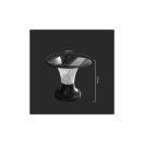 OMU Lighting SOL-LEL-15W-STAND-B szolar kültéri LED lámpa ELEGANT 15W 2200lm 4000+6000K fekete