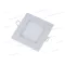 V-TAC SKU-6296 beépíthető Led panel szögletes 3W IP20 4000K semleges fehér 210lm 84mm tápegységgel