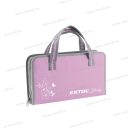 Extol Lady 6596 szerszámkészlet, 39db, 1/4": Extol Lady, rózsaszín, 8 dugófej (5-14mm), fogó, csavar