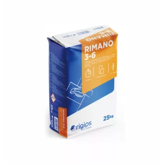   Rigips Rimano 3-6 kézi gipszvakolat 3-6mm beltéri használatra 20kg 50zsák/ 5200667232