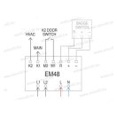 Modul reléegység kártyás kapcsolóhoz 2x16A 250V EM48(38316)
