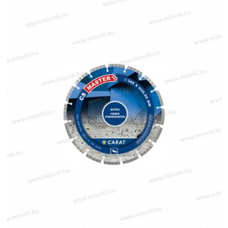   Carat CSM1509000 150x22, 23 Extra vágás sebességű turbó-szegmentált gyémánttárcsa sarokcsiszolóhoz