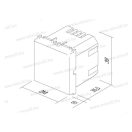 Modul LED lámpa zöld/piros 12W 250V 2x6W 2 modulos RG EM51RG(38305)