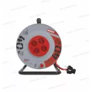 Kábeldob, dobos hosszabbító 4 aljzat 40m 2,5mm2 vezeték H05VV-F3G IP20 P09240M Emos