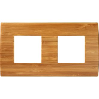 MODUL PURE fa 2x2M dió díszítőkeret OP24WB 26409