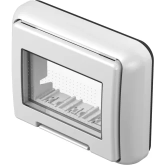   Modul Cubo süllyesztett doboz IP55 3M PW fehér AQ31PW(31639)