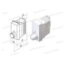 MODUL dimmer ezüst 40-300W 1M ES EM10ES (15399)