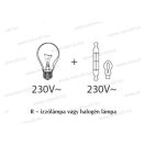 MODUL dimmer ezüst 40-300W 1M ES EM10ES (15399)