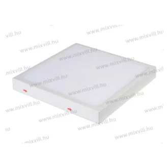   V-TAC SKU-4919 mennyezeti led lámpatest 18W IP20 3000K meleg fehér 1500lm tápegységgel