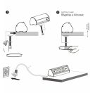 OMU system ARD20 3G2U asztalra rögzíthető elosztó 3x2+F schucko dugalj USB A+C töltő 2,1A, ezüst, 25