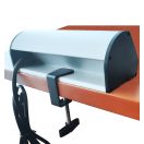 OMU system ARD20 3G2U asztalra rögzíthető elosztó 3x2+F schucko dugalj USB A+C töltő 2,1A, ezüst, 25