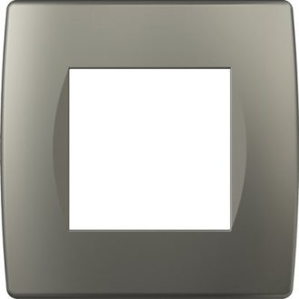   MODUL SOFT 2 modulos tinánium díszítőkeret 2M TI OS20TI 26509