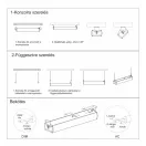 Low bay csarnokvilágító 100W 120lm/W 12000lm 4000K 120° OMU Lighting CSLB001004000L120BQ