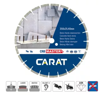   Hikoki Carat 350x25,4 CRBM350400 gyémánt vágótárcsa száraz és vizes vágáshoz