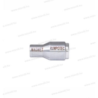   Runpotec erős mágnes 2,5kg tartóerő, menetes, rozsdamentes acél (202600)