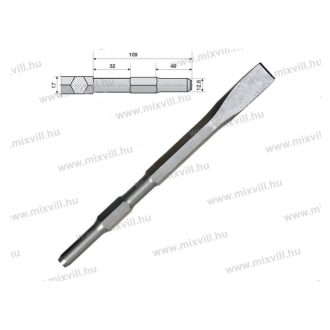 Hitachi véső (H) 280mm x 20mm 17mm hatlap 751502