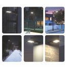 OMU Lighting SOL-LSK-15W-B napelemes szolar LED közvilágítási lámpa 15W 1600lm 4000K fekete