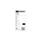 OMU Lighting PL4066 vibrálásmentes LED panel 595x595mm 40W 3600lm 6000K hideg fehér