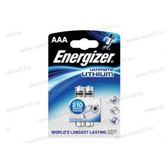 Ultimate lithium 1.5V AAA mikroceruza elem Energizer BL2
