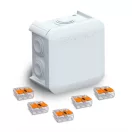 Cellpack Univerzális CG Box + OBO T40 + WAGO 5x0,2-4 IP68 90x90x52mm 425589