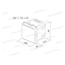 MODUL univerzális érintődimmer fehér (EM25PW)